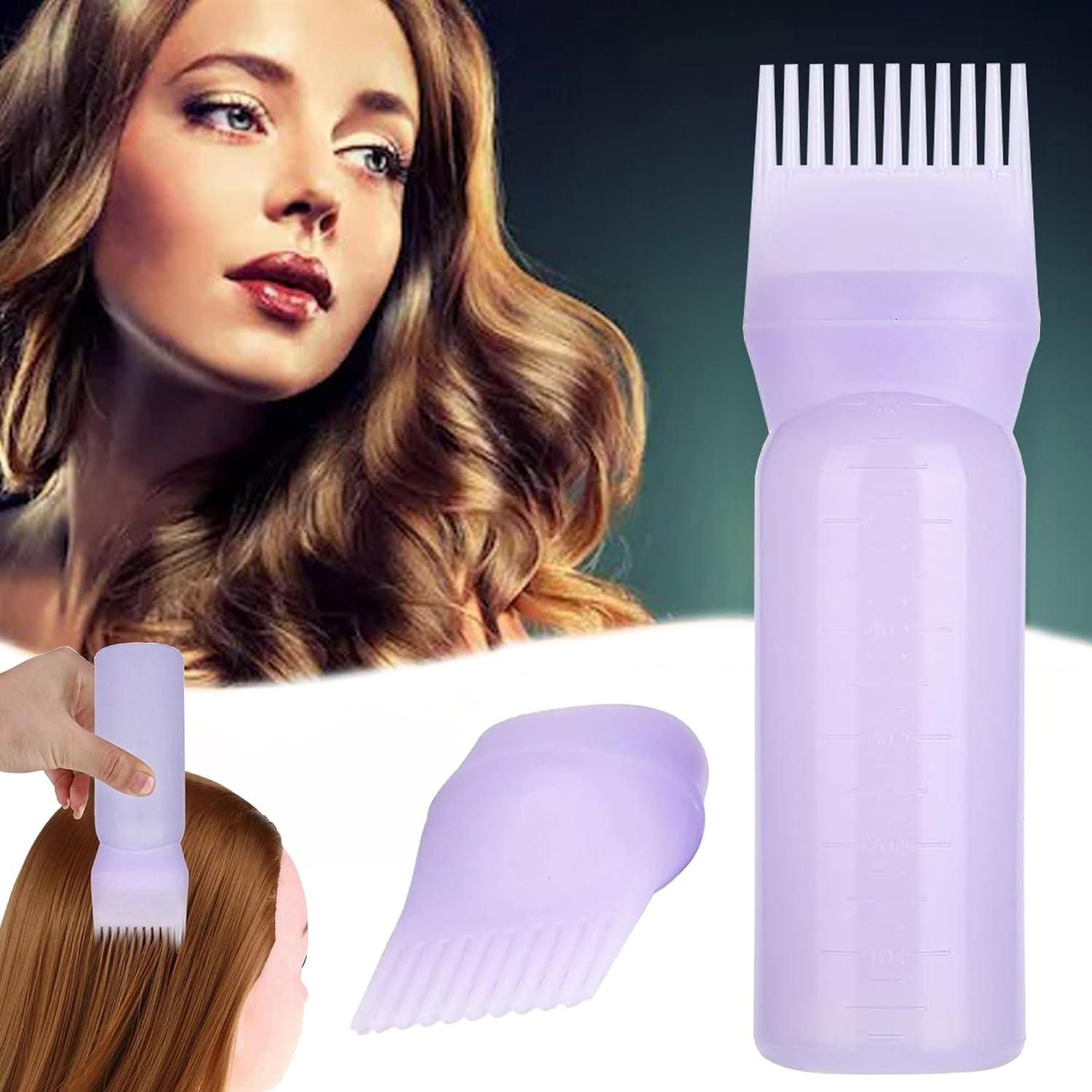 Multipurpose Root Comb Applicator Bottle