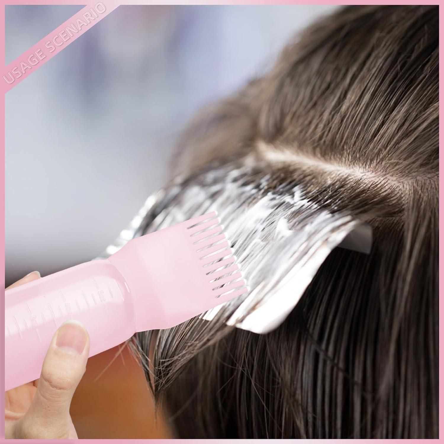 Multipurpose Root Comb Applicator Bottle