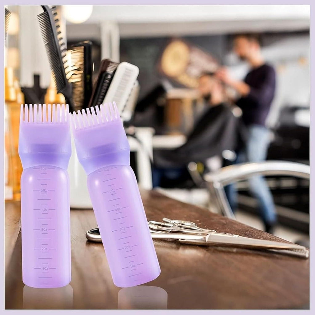 Multipurpose Root Comb Applicator Bottle