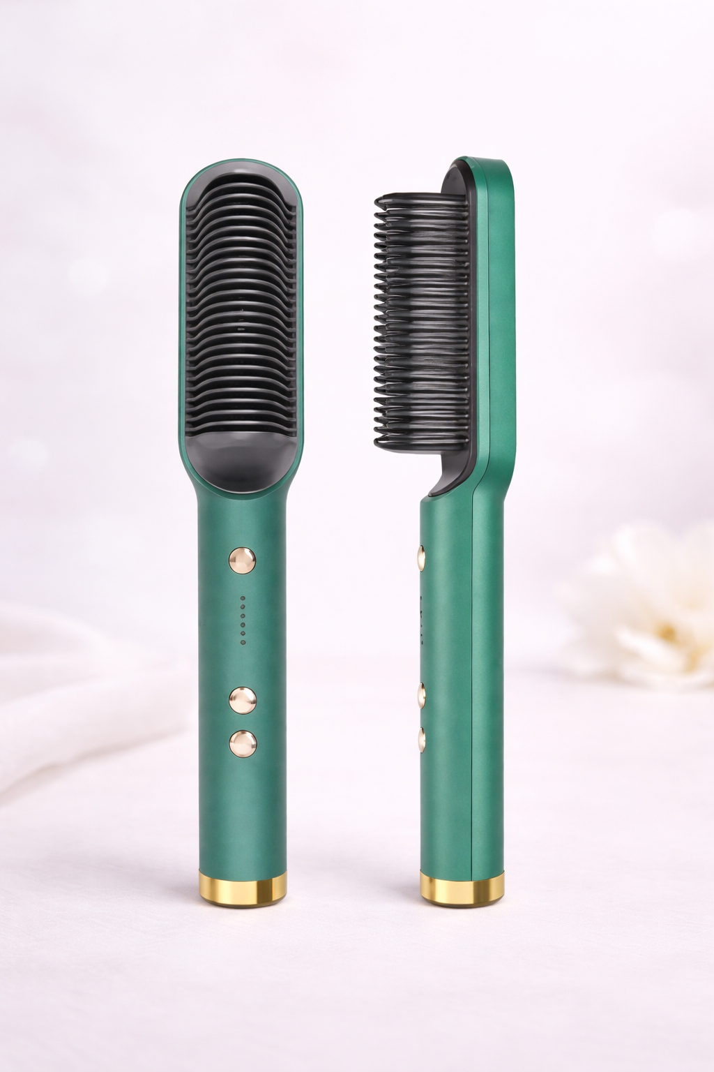 Professional Electric Hair Straightener Comb Brush